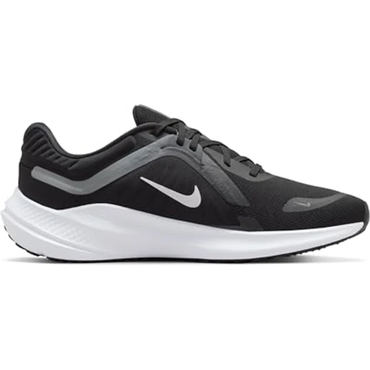 Nike Quest 5, Neutraler Laufschuh mit Dämpfung, Black Smoke Grey/Dark Smoke Grey/White, EU 38.5 – Bild 7