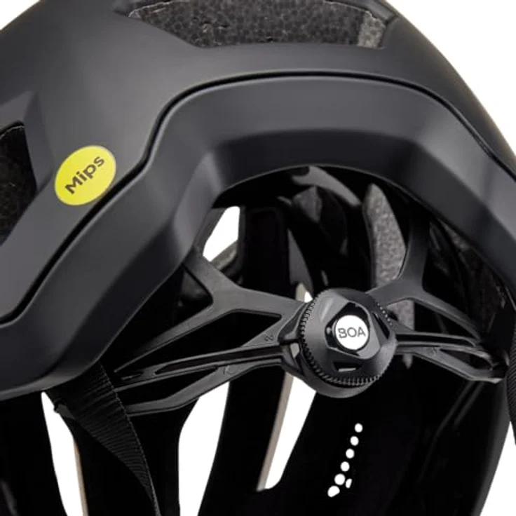 Fox CROSSFRAME PRO MT BLK CE Fahrradhelm Schwarz Größe M 55-59 cm mit MIPS und BOA – Bild 5