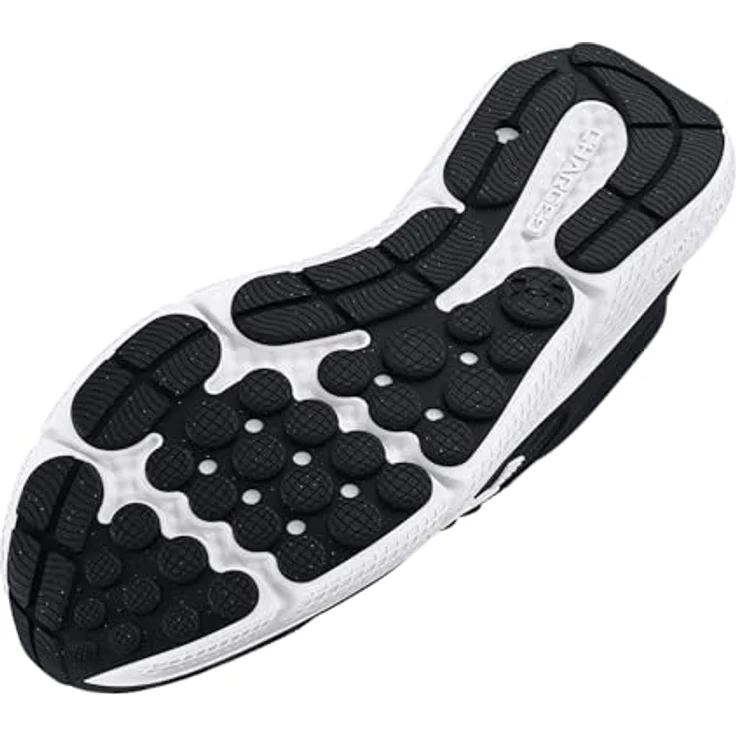 Under Armour Charged Assert 10 Laufschuhe Herren, Atmungsaktives Obermaterial, Schwarze Sneaker, Schuhgröße 44.5 EU – Bild 6