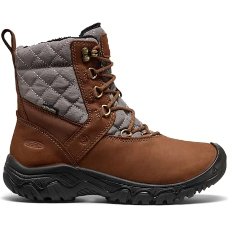 Keen Damen Greta II WP Winterstiefel, knöchelhoch, wasserdicht, bison, Größe 39.5 – Bild 3