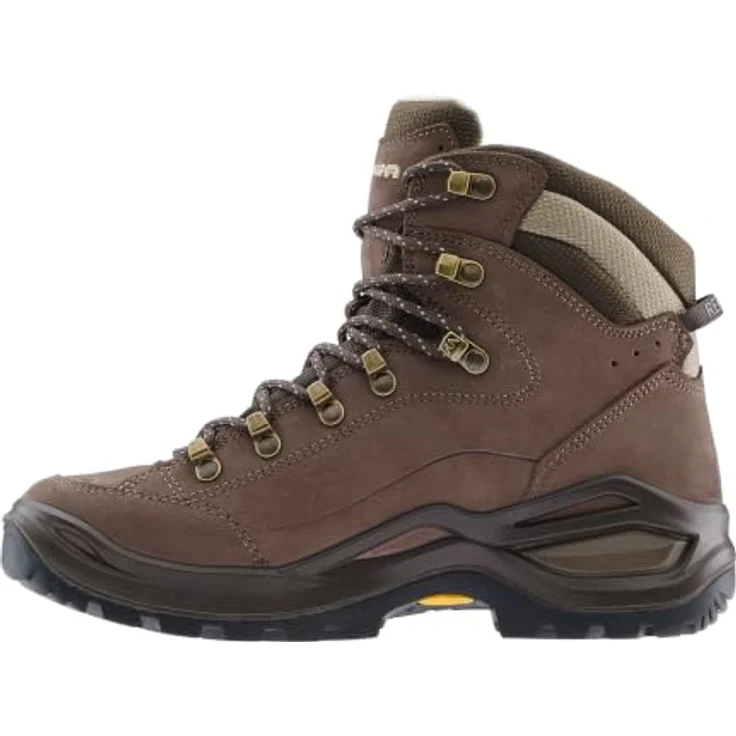 Lowa Renegade EVO LL Mid, Damen Wanderschuh aus Nubukleder, All-Terrain, espresso/anthrazit, fällt klein aus - bitte eine Größe größer bestellen, Größe 43,5 – Bild 2