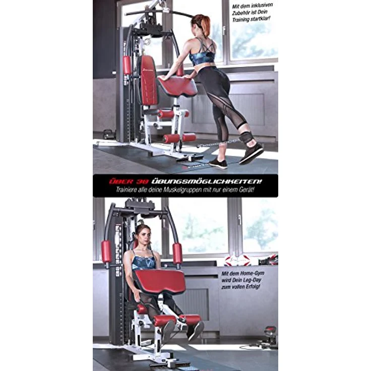 Sportstech Multifunktions-Homegym HGX100/HGX200/HGX300, Deutsche Qualitätsmarke, Fitnessstation für Zuhause – Bild 3