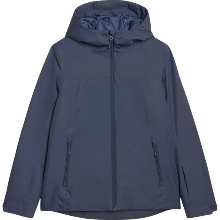 4F K2764, Damen Skijacke mit NeoDry 5000/3000 Membran, wasserdicht und atmungsaktiv, schwarz