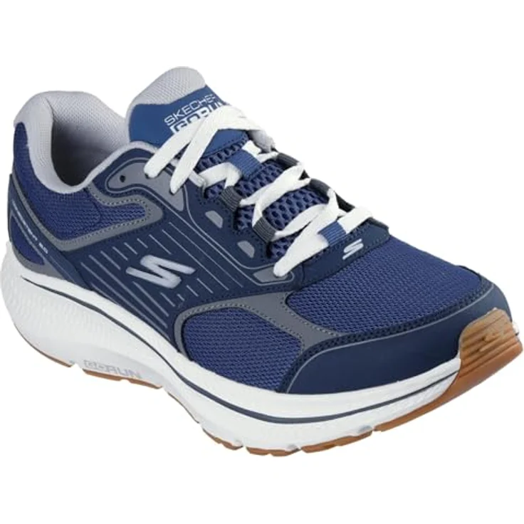 Skechers Go Run Consistent 2.0, Herren-Laufschuhe mit gepolsterter Innensohle und langlebiger Gummisohle, marineblau, EU-Größe 44 – Bild 1