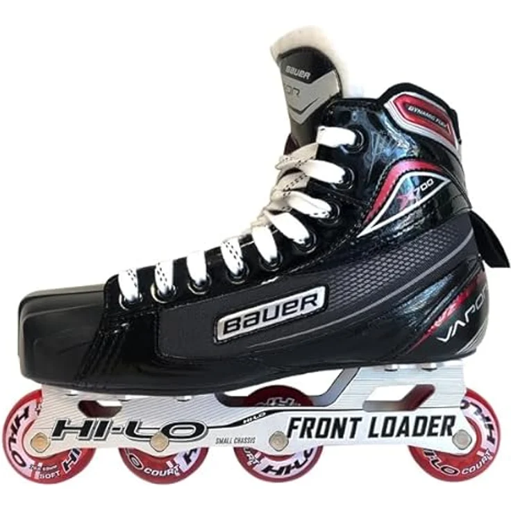 Bauer Vapor X700 Goalie Inliner Senior, Rollhockey-Torwart-Skates mit Hi-Lo 59 mm Rollen und ABEC 5 Lagern – Bild 1