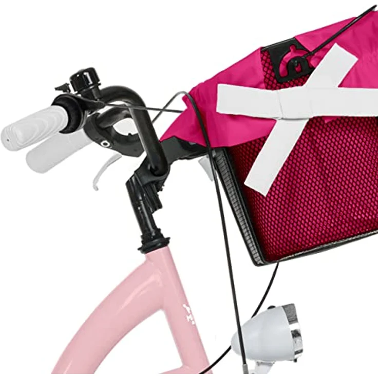 Milordbikes City-Fahrrad, Pink, Metall, 46 cm, mit hochwertigen Aluminiumfelgen und leicht rollenden City-Reifen 700C x 35 mm – Bild 6