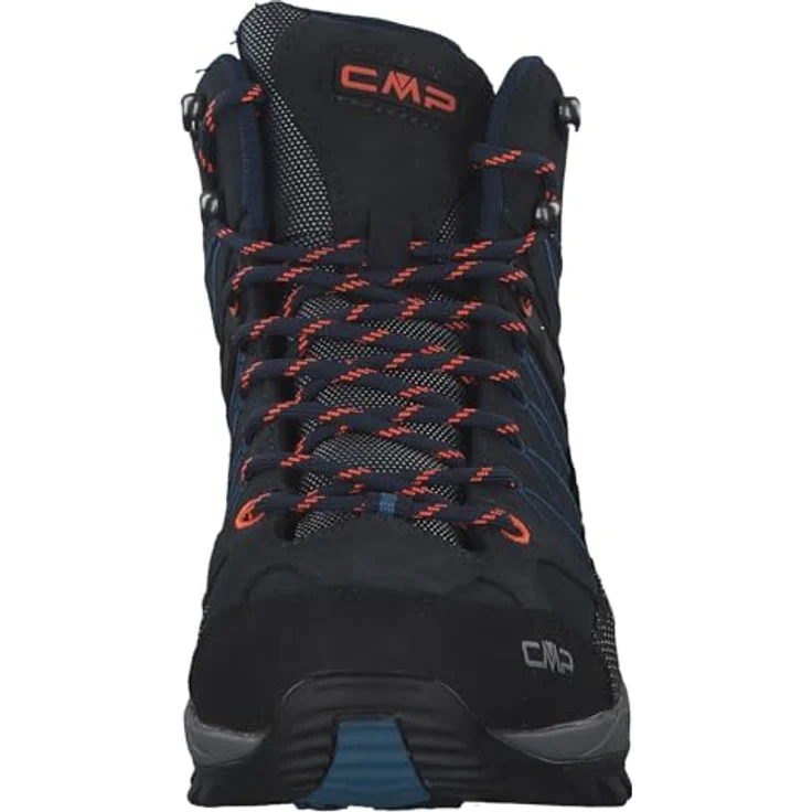CMP Campagnolo Rigel MID WP, Herren Wanderschuhe, wasserdicht, atmungsaktiv, FullOn GRIP Sohle, Blau, Größe 44 – Bild 5