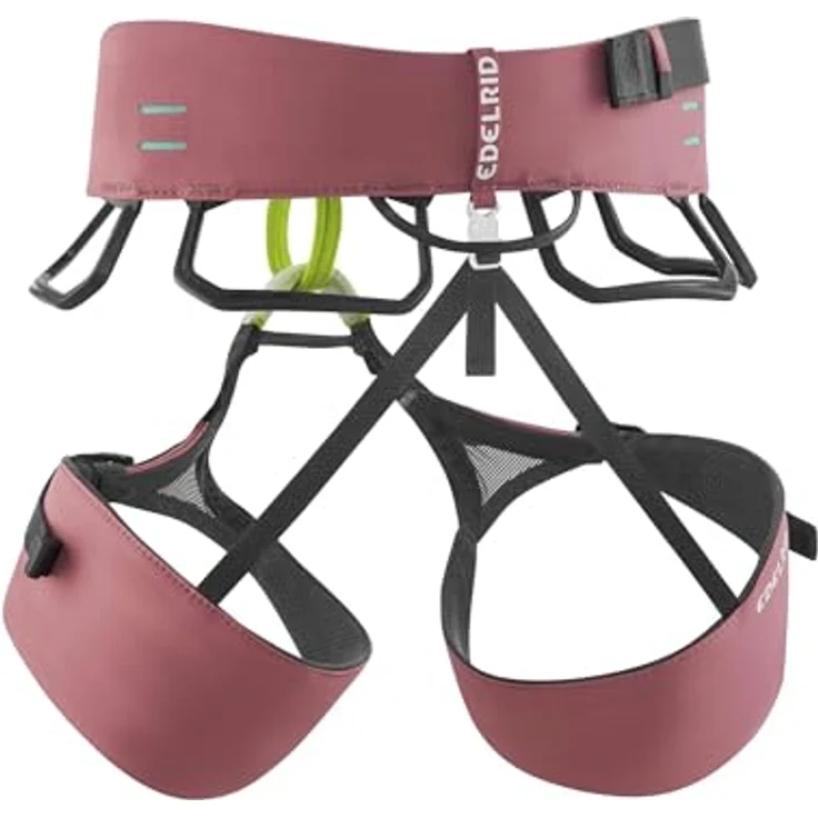EDELRID Allround Klettergurt Autana, 3D Mesh-Polsterung, Raspberry, Größe: XS – Bild 4