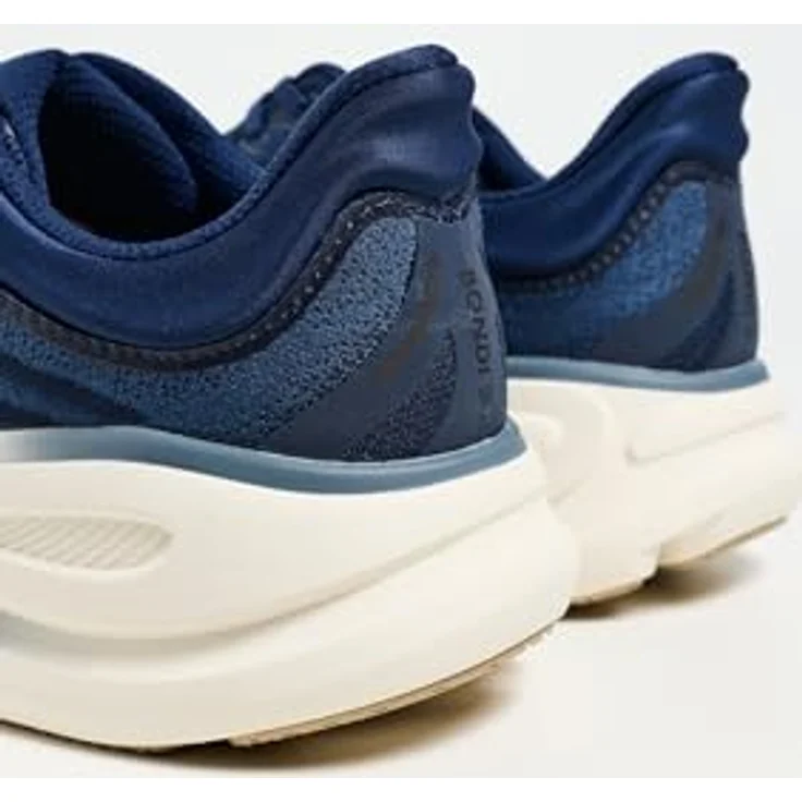 Hoka Bondi 9, Herren Laufschuhe mit maximaler Dämpfung und 3D-geformter Manschette, Größe 44 2/3, Blau – Bild 3