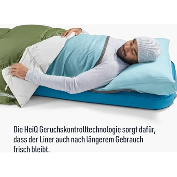 Sea To Summit Comfort Blend Sleeping Bag Liner, rechteckig, leicht mit 354 g, aus Polyester und Tencel für optimalen Komfort – Bild 6