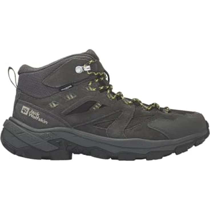 Jack Wolfskin Vojo Tour Texapore Mid M, Herren Wanderschuhe, wasserdicht, Grau, Größe 42 – Bild 2