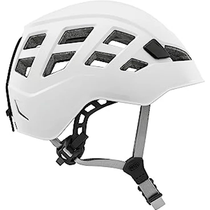 PETZL Boreo Helm Größe M/L weiß, Kletterhelm mit ABS Helmschale und EPS Innenschale