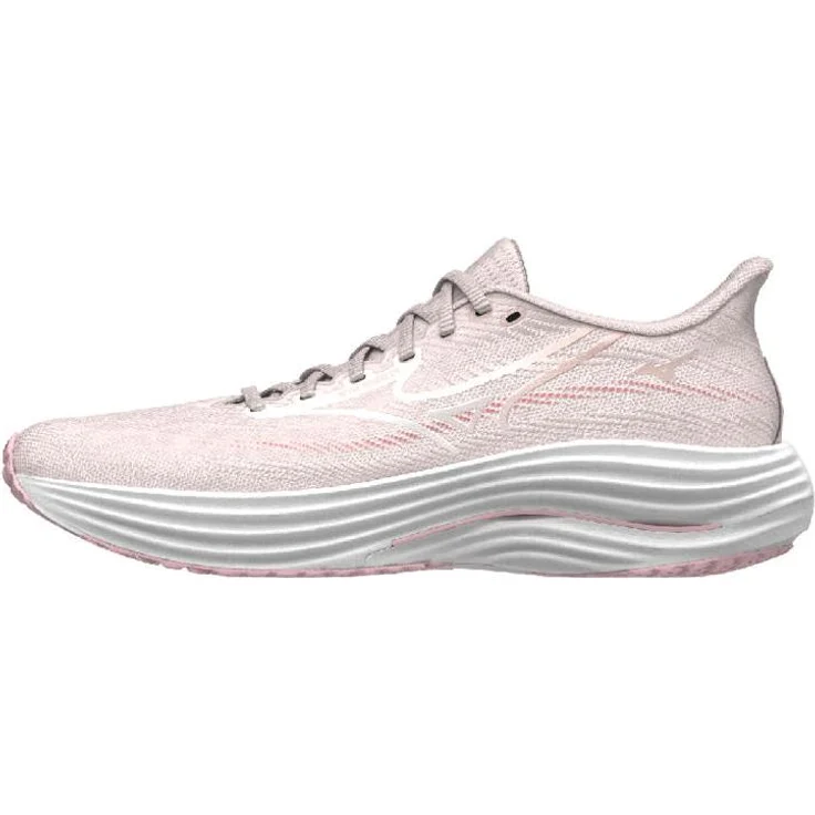 Mizuno WAVE RIDER 29 WOS, Damen Laufschuh mit MIZUNO ENERZY-Dämpfung und atmungsaktivem Jacquard-Mesh-Obermaterial, Farbe: Rosa, Größe: 42 – Bild 1