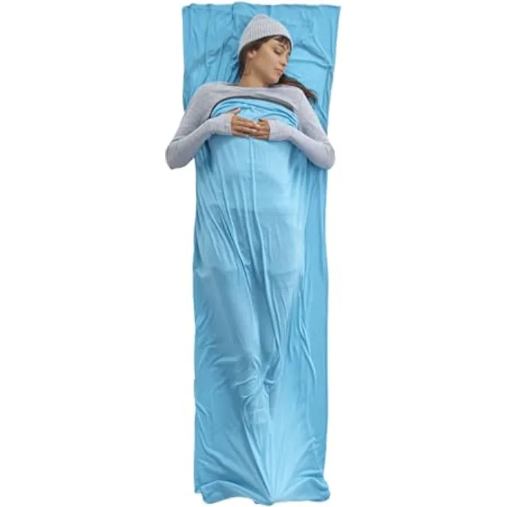 Sea To Summit Breeze Liner Rechteck, Schlafsack-Inlett aus Coolmax EcoMade mit HeiQ-Fresh-Technologie, komfortabel und geruchsfrei