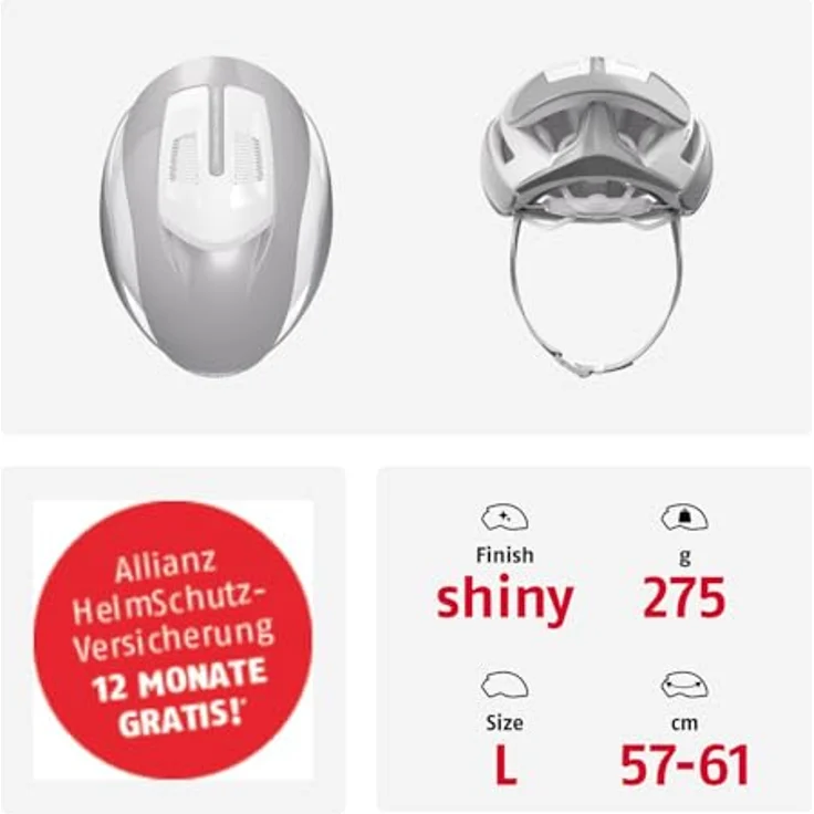 Abus GameChanger 2.0, Velohelm mit aerodynamischer Form und innovativem Ventilationssystem, 57-61 cm – Bild 5