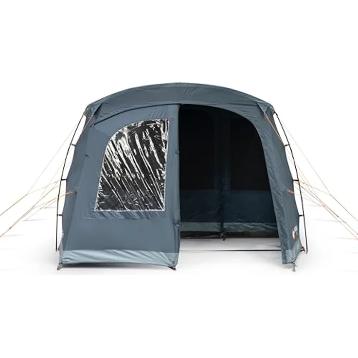 Vango Savannah 400, 4-Personen Zelt mit integriertem Vorzelt, 4000 mm Wassersäule, King Size Midnight Bedrooms, inkl. Zeltbodenschutz – Bild 3