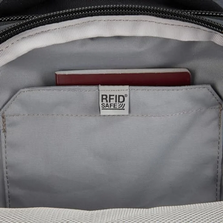 Pacsafe Venturesafe EXP35, Wanderrucksack mit RFID-Schutz, Laptopfach für 15 Zoll, grau, 52 cm – Bild 11