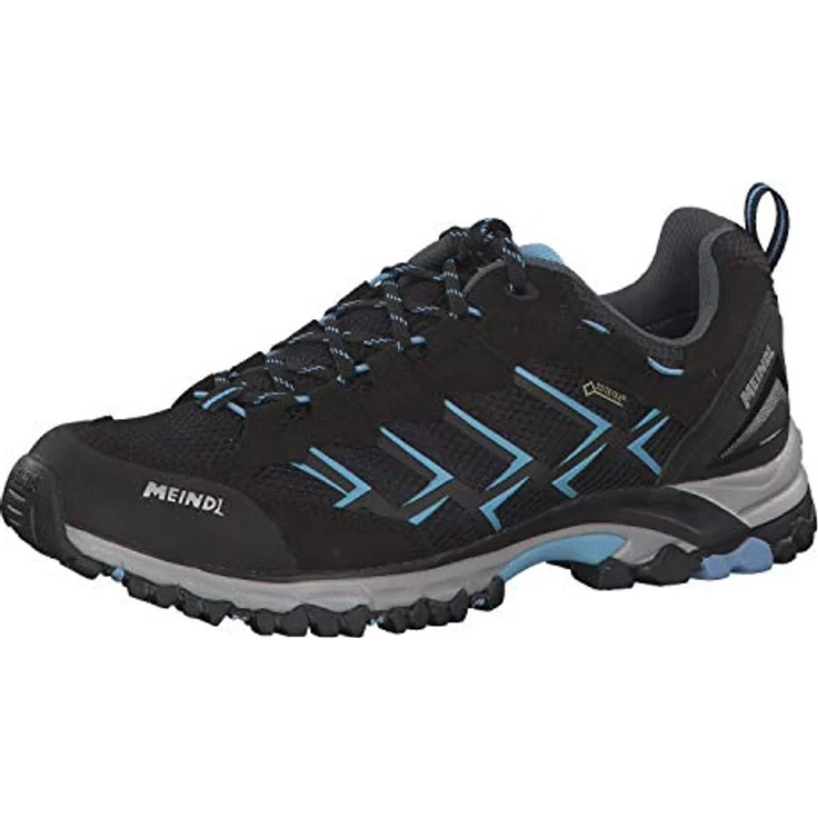 Meindl Damen Wanderschuhe Caribe Lady GTX 3823, Aggressives Design mit modernster Schuhtechnik, Schwarz – Bild 1