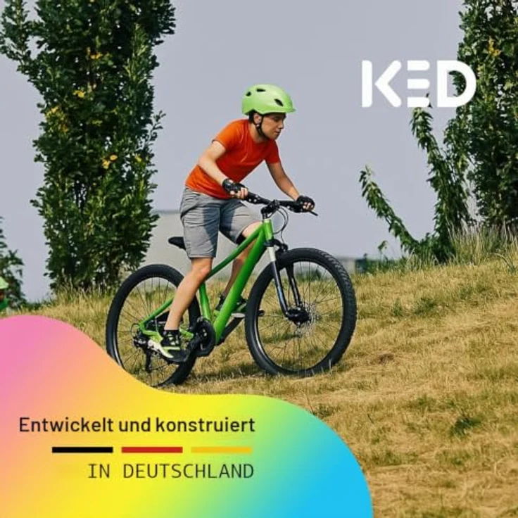 KED Dyno Kinderhelm – Sicherer Fahrradhelm mit In-Mold Technologie, verstellbarer Passform & Reflektoren, leicht und komfortabel für Kinder, Sky Pink Glossy, Größe 52-57 (M) – Bild 5