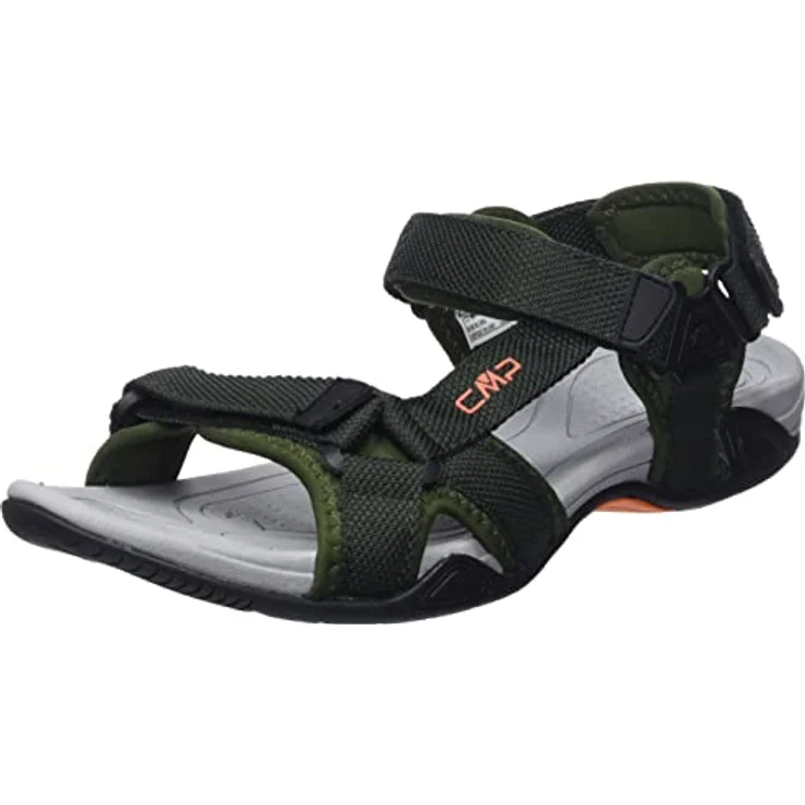 CAMPAGNOLO Hamal Hiking Sandal, Herren Wanderschuh mit Gummisohle und Klettverschluss, 3 Verstellsystem – Bild 1