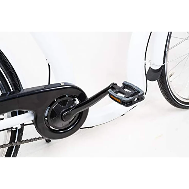 Sprick 28 Zoll Alu Fahrrad City Bike Damen 3 Gang Nabenschaltung Tiefeinsteiger Piano Weiss – Bild 5
