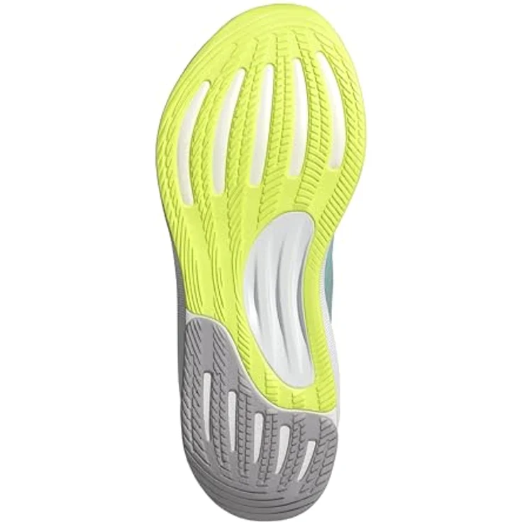 Adidas Damen Laufschuhe SUPERNOVA STRIDE 2, Hybrid-Zwischensohle aus Dreamstrike+, atmungsaktiv, semi flash aqua/matte silver/white, Größe 5 – Bild 4