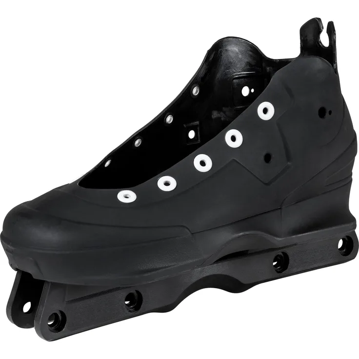 USD Inline Skate Ersatzteil Aeon 60 Shell, schwarze Unibody-Konstruktion für erstklassige Passform und Leistung, Paar