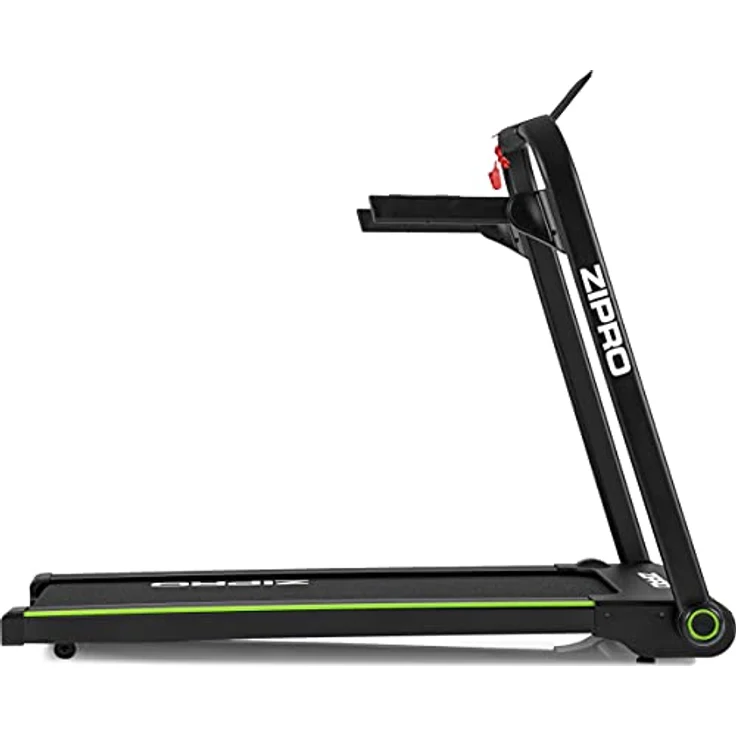 Zipro klappbares Treadmill Jogger, Laufband mit Fernbedienung und LED Display, Walking pad Geschwindigkeit von 1-6 km/und 1 PS Motor, Belastbar bis 110kg, LED-Anzeige - Preisvergleich – Bild 2