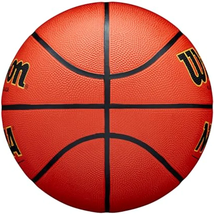 Wilson NCAA Era Basketball, Performance Shield, anpassbare Funktionalität, Allzweck-Oberfläche, braun, Größe 6 – Bild 4