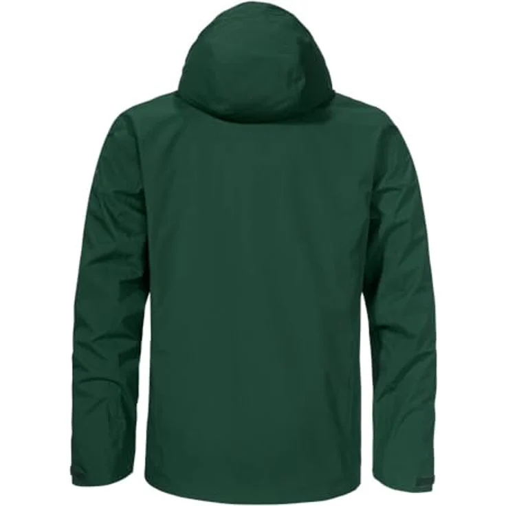SCHÖFFEL Jacket Gmund M, wasser- und winddichte Skijacke aus VENTURI Ripstop Material, atmungsaktiv, dunkelgrün, Größe 56 – Bild 5