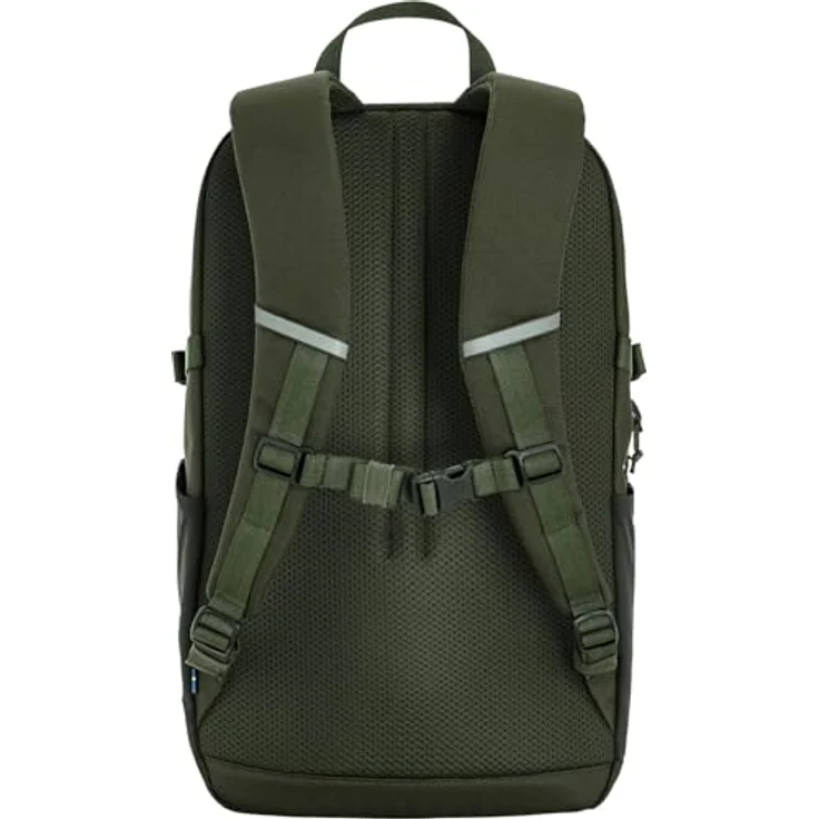 Fjällräven Skule 24, Unisex Wanderrucksack aus recyceltem Polyester, wasserabweisend, mit Laptopfach, Deep Forest, One Size – Bild 3
