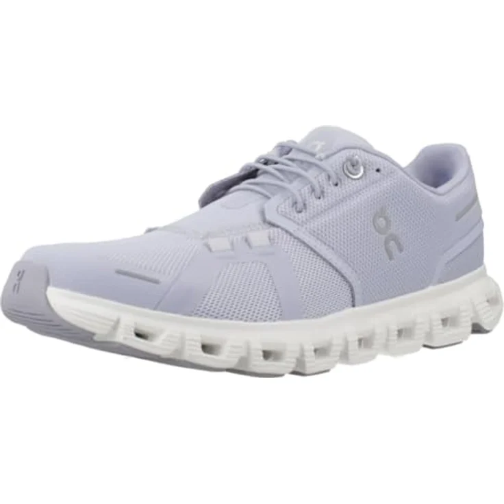 ON RUNNING CLOUD 6, Laufschuhe mit Cloud Tec®-Technologie, gepolstertem Schaftrand und rutschhemmender Laufsohle, blau – Bild 1