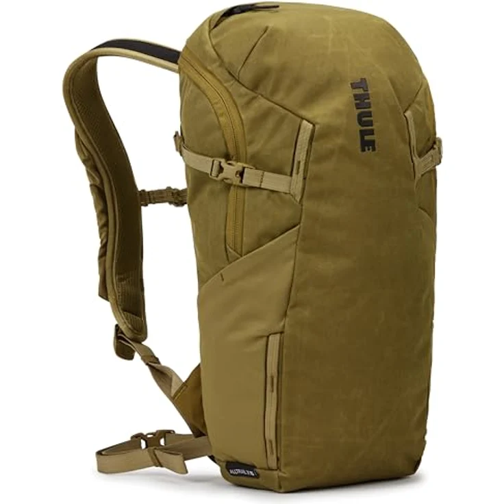 Thule AllTrail Wanderrucksack, 49 cm, grün, 100% Polyester, kompakte Maße 22 cm x 20 cm x 49 cm – Bild 1