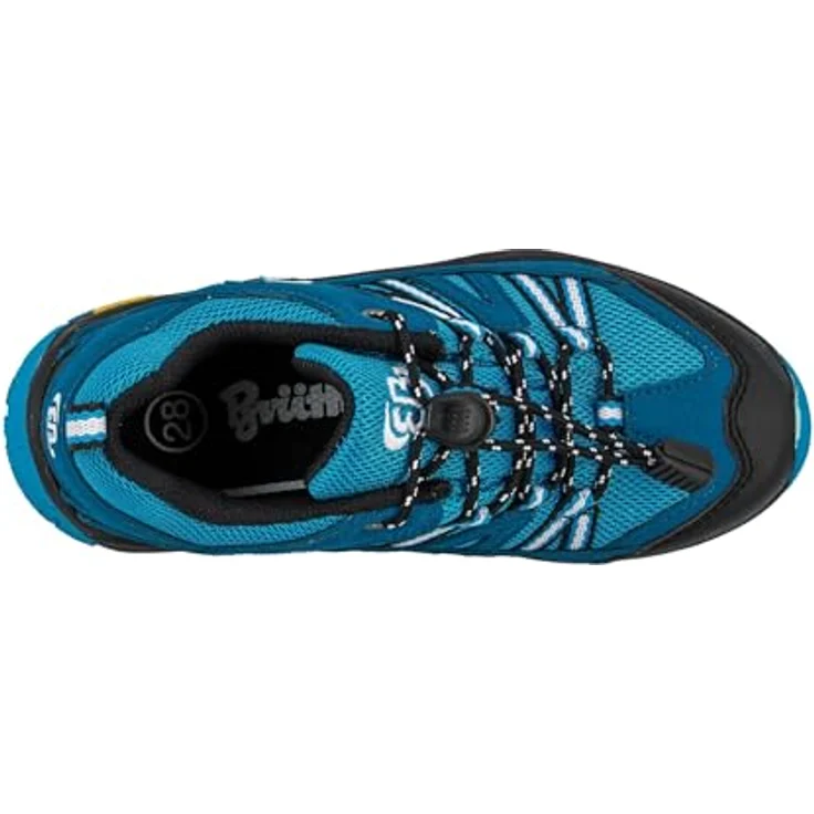Brütting Ohio Low, Jungen Wanderschuhe, blau, wasserdicht, atmungsaktiv, mit schnellschnürendem System – Bild 5