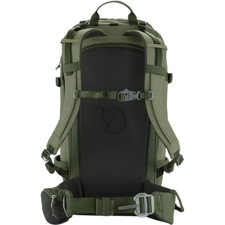 Fjällräven Bergtagen Touring 30L Rucksack, wasserdichter Skitouren-Rucksack aus 100% recyceltem Polyamid, Laurel Green/Deep Forest, M/L – Bild 2