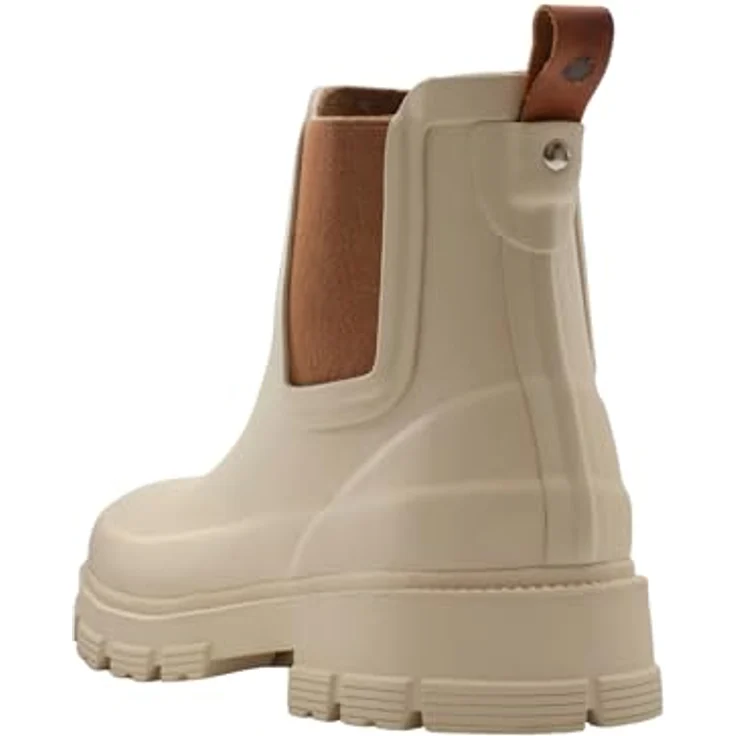 Kamik Gummistiefelette Hailee, wasserdicht im Chelsea-Boot-Look, beige, mit elastischen Einsätzen und herausnehmbarem EVA-Fußbett – Bild 5