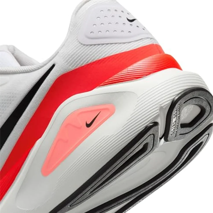 Nike Structure 26 Herren Laufschuh, stabile Dämpfung mit ReactX-Mittelsohle, Weiß, Größe 11.5 – Bild 9