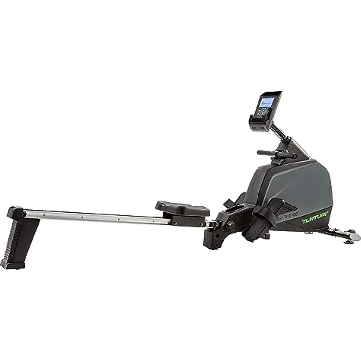 Tunturi Star Fit R100 Rudergerät für Zuhause - Rudermaschine mit Ergometer - Rowing Machine - Klappbar - 24 Widerstandsstufen - 20 Ausbildungsprogramme - Rotierende Masse von 6 kg