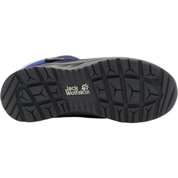 Jack Wolfskin Winterschuhe Polar Bear-B Texapore Mid VC, wasserdicht und atmungsaktiv für Jungen, blau/navyblau – Bild 6