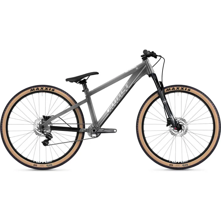 GHOST Nirvana 4X 2023, Hardtail Dirt Bike mit X-Fusion Federgabel, Rahmenhöhe M, schwarz