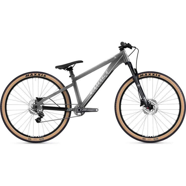 GHOST Nirvana 4X 2023, Hardtail Dirt Bike mit X-Fusion Federgabel, Rahmenhöhe M, schwarz