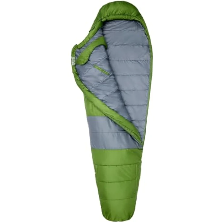 Marmot Trestles Elite Eco 30, Kunstfaserschlafsack mit hervorragender Isolierung, 198 cm, Foliage – Bild 3