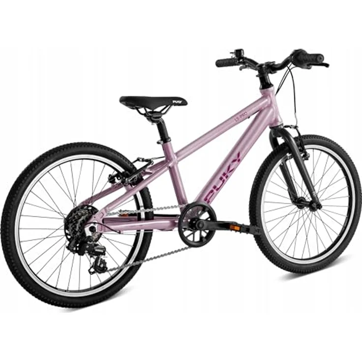 Puky LS-Pro 20, Kinderfahrrad aus leichtem Aluminium mit 7-Gang-Kettenschaltung und V-Bremsen, grau – Bild 3