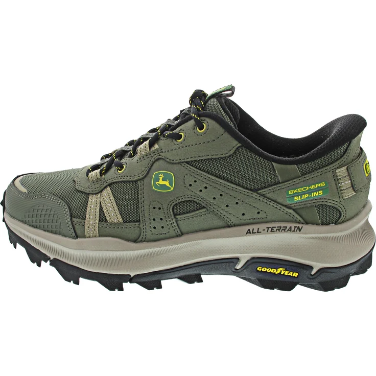 Skechers John Deere Relaxed Walkingschuh für Herren, Grün – Bild 1