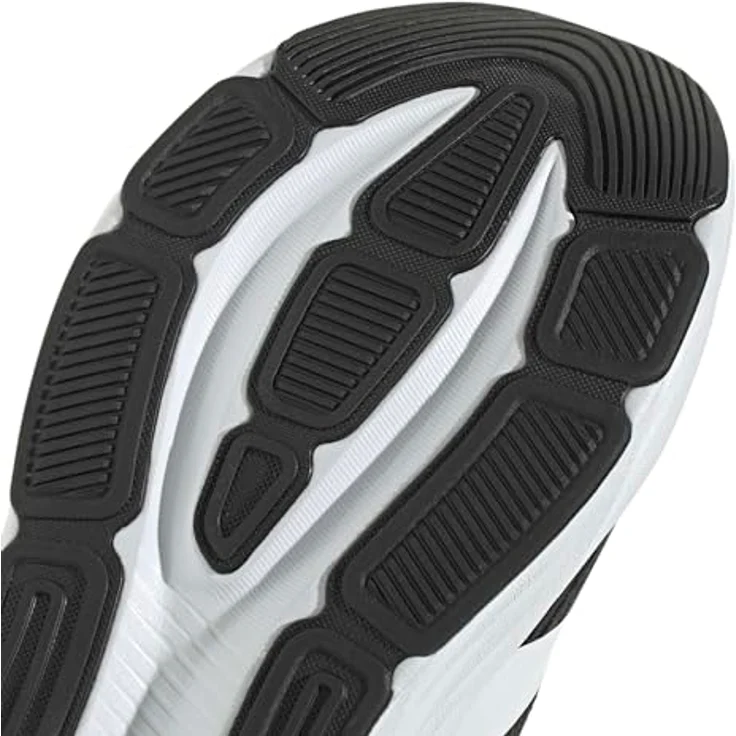 Adidas Galaxy 8, Laufschuhe für Herren, Atmungsaktives Obermaterial, Core Black/White/Carbon – Bild 5