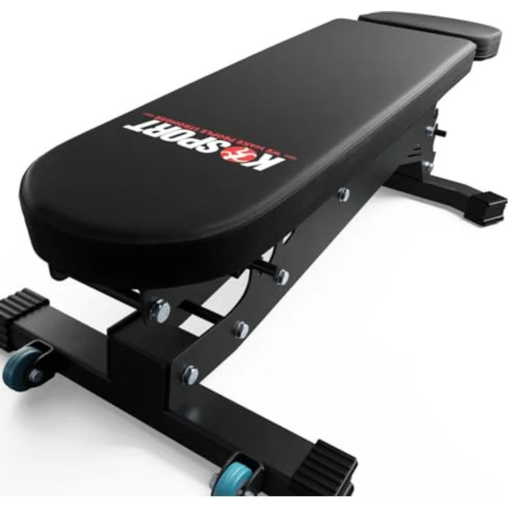 K-Sport: *BLACK LINE* Hantelbank | vielfach verstellbare Multifunktionsbank | extrem belastbare Schrägbank | Premium Trainingsbank bis 350kg belastbar – Bild 3