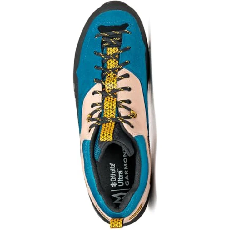 Garmont Dragontail Lt Evo, Herren Wanderschuhe aus Veloursleder mit VIBRAM Sohle, Blau, Größe 44 – Bild 5