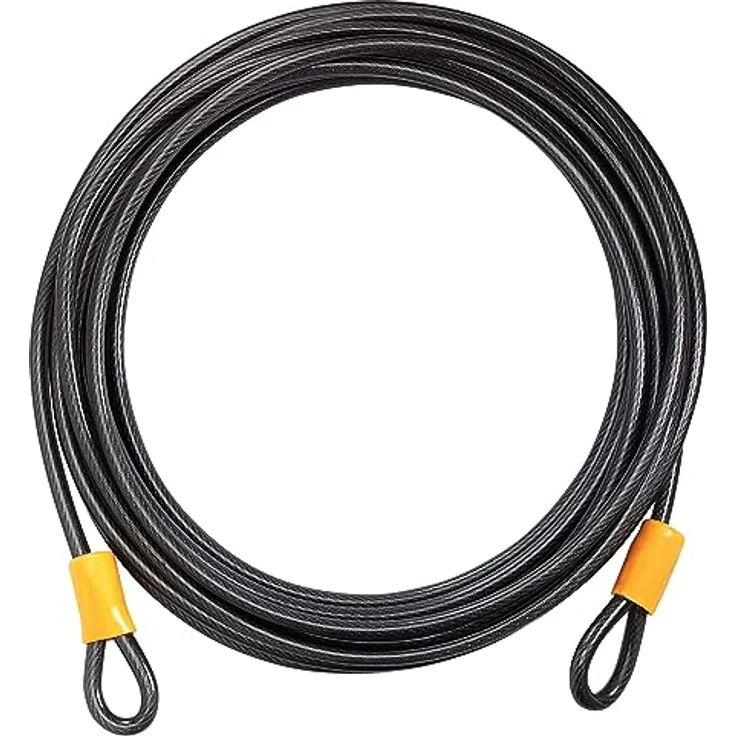 ONYGARD Onguard Akita-Kabelschloss, Extra lang 9,3m x 10mm, strapazierfähig mit Vinyl Kabelabdeckung, schwarz – Bild 1