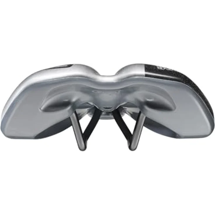 Selle Italia S5 Superflow, Velosattel mit Gel-Polsterung, Superflow-Technologie und Hi-Viz-Einsätzen, schwarz – Bild 4