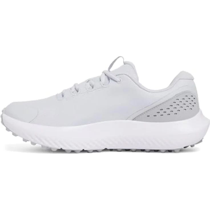 Under Armour UA Surge Golf Golfschuhe, wasserabweisend mit Charged Cushioning®, grau, Größe 44 EU – Bild 3
